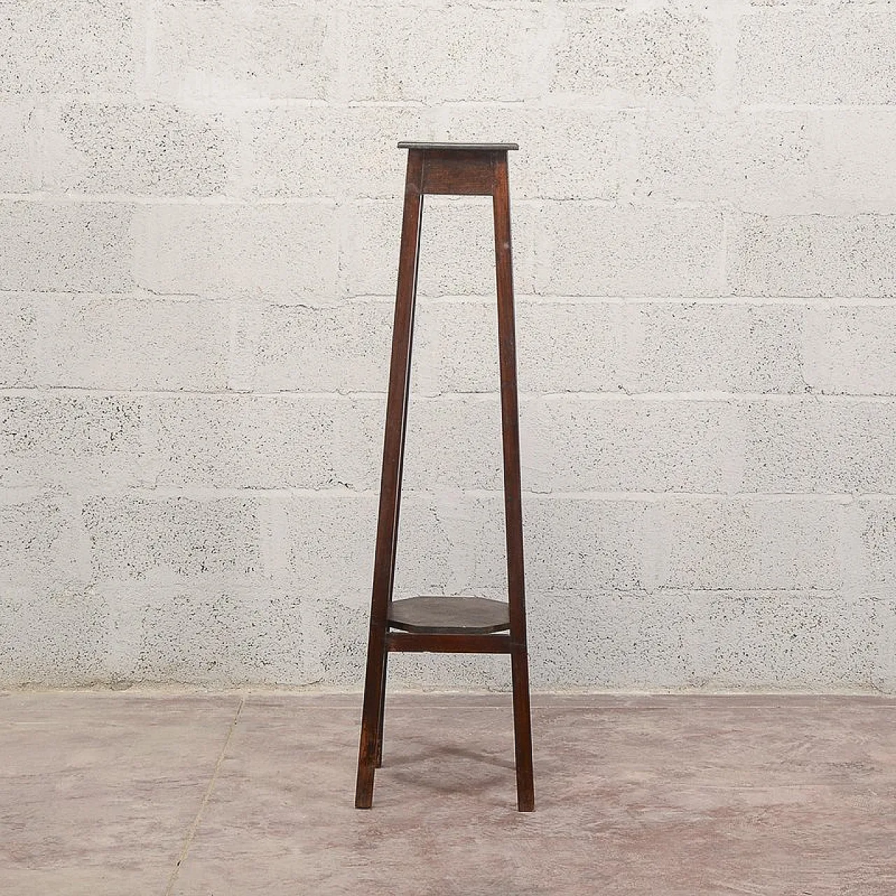 Fir wood plant stand, 19th century 7