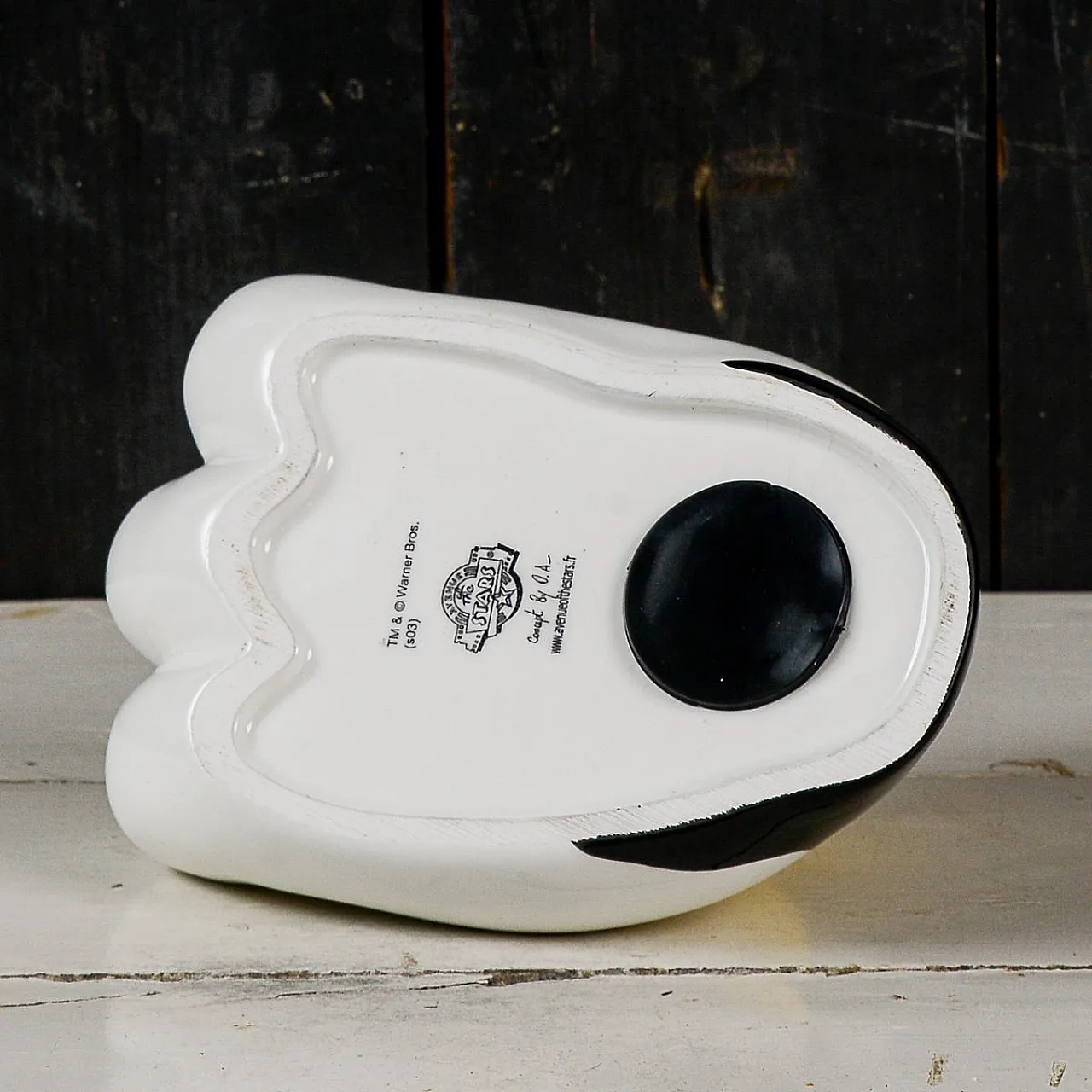 Titti sculpture Piggy bank with tweety inscription, 2000s 9