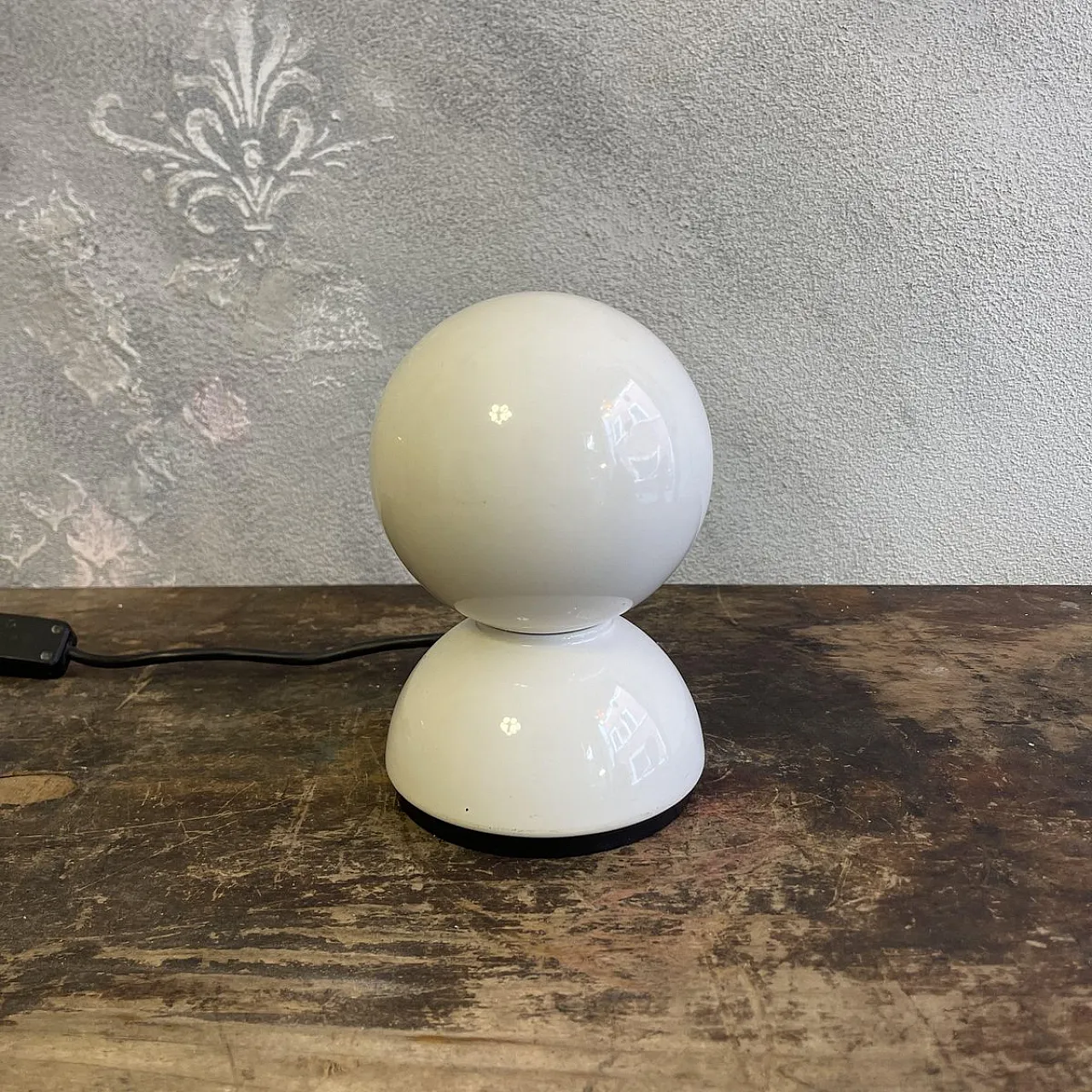 White Eclisse lamp by Vico Magistretti for Artemide, 1960s 7