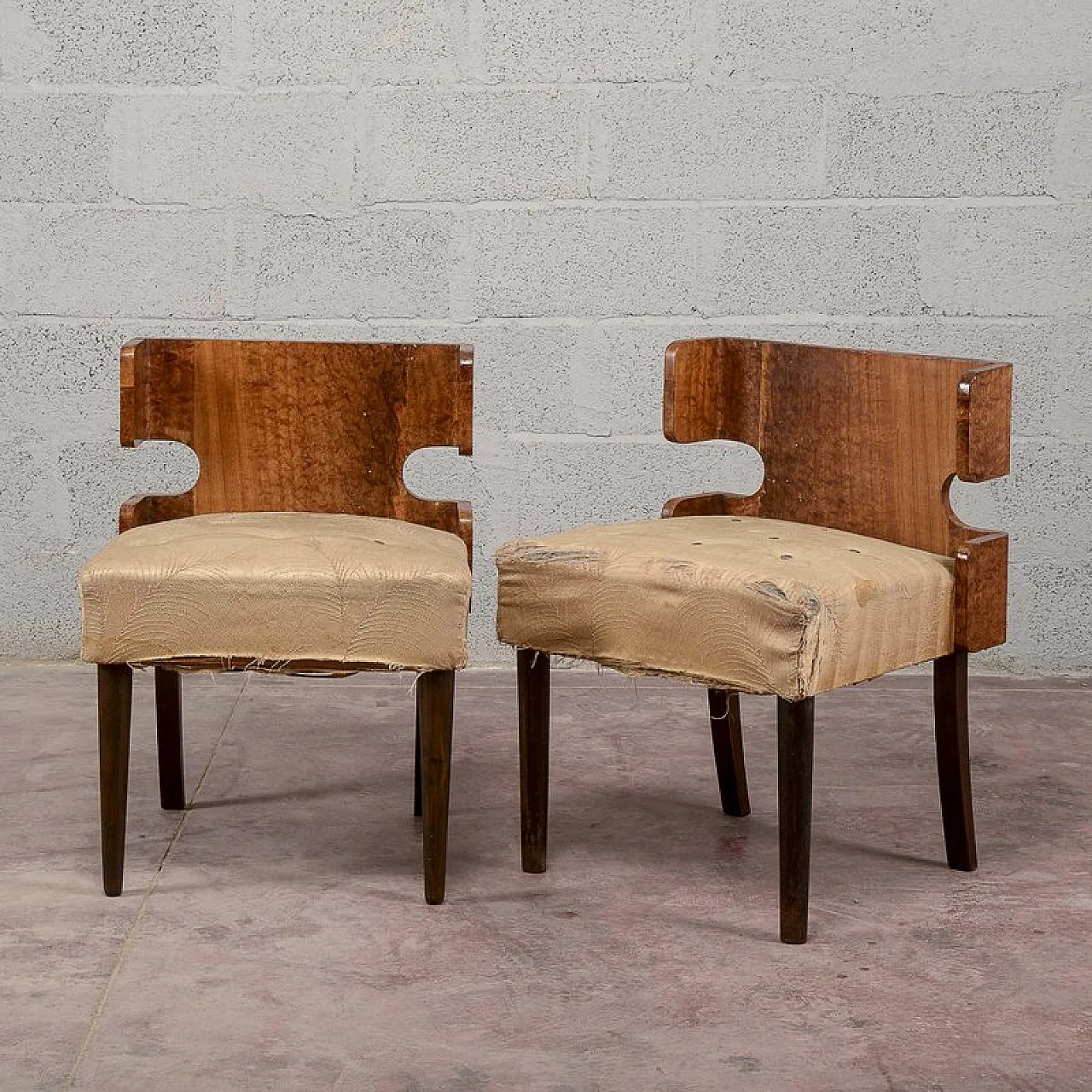Pair of Art Deco armchairs, 1920s 2