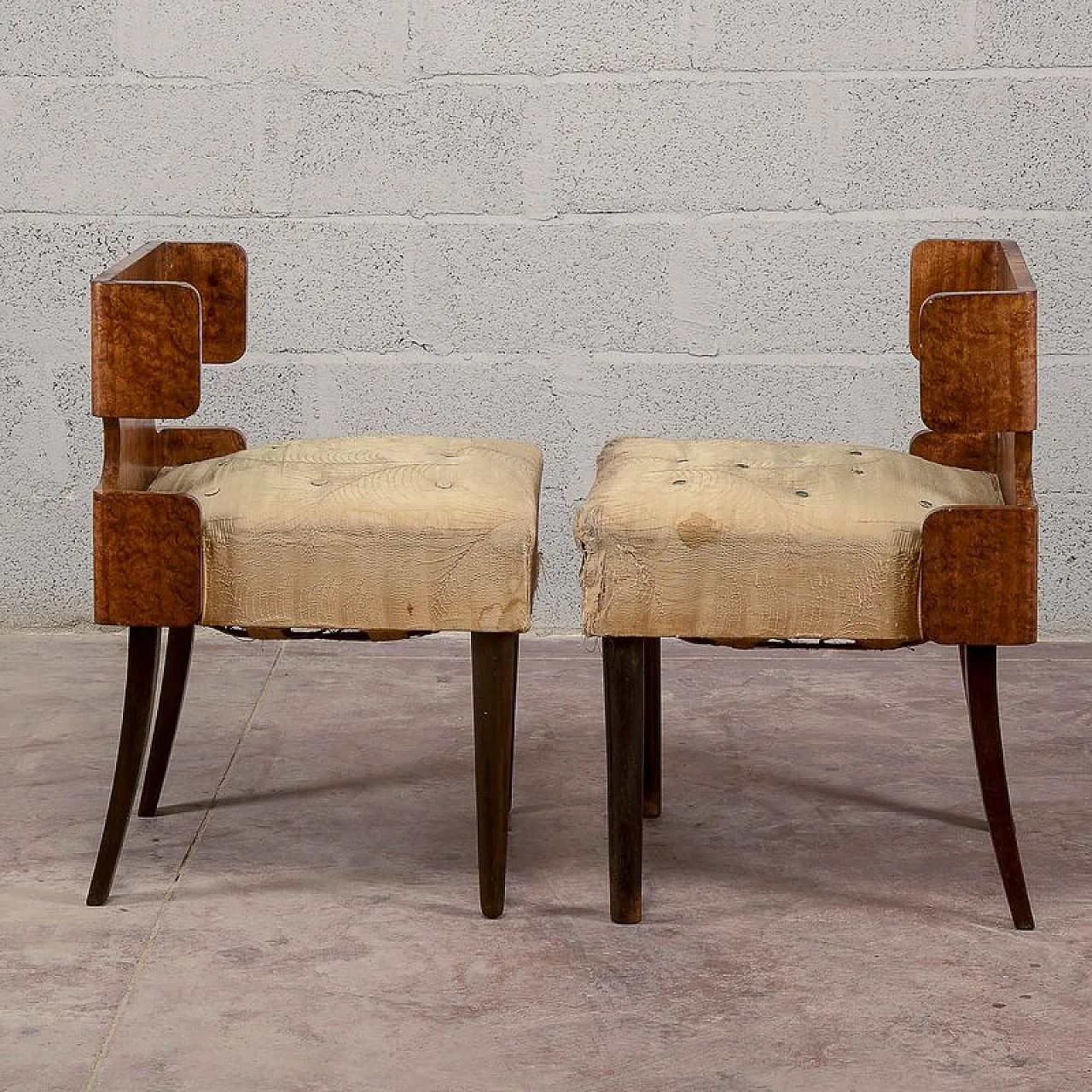 Pair of Art Deco armchairs, 1920s 4