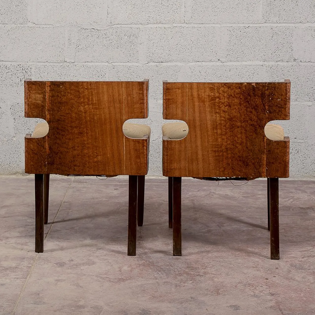 Pair of Art Deco armchairs, 1920s 5