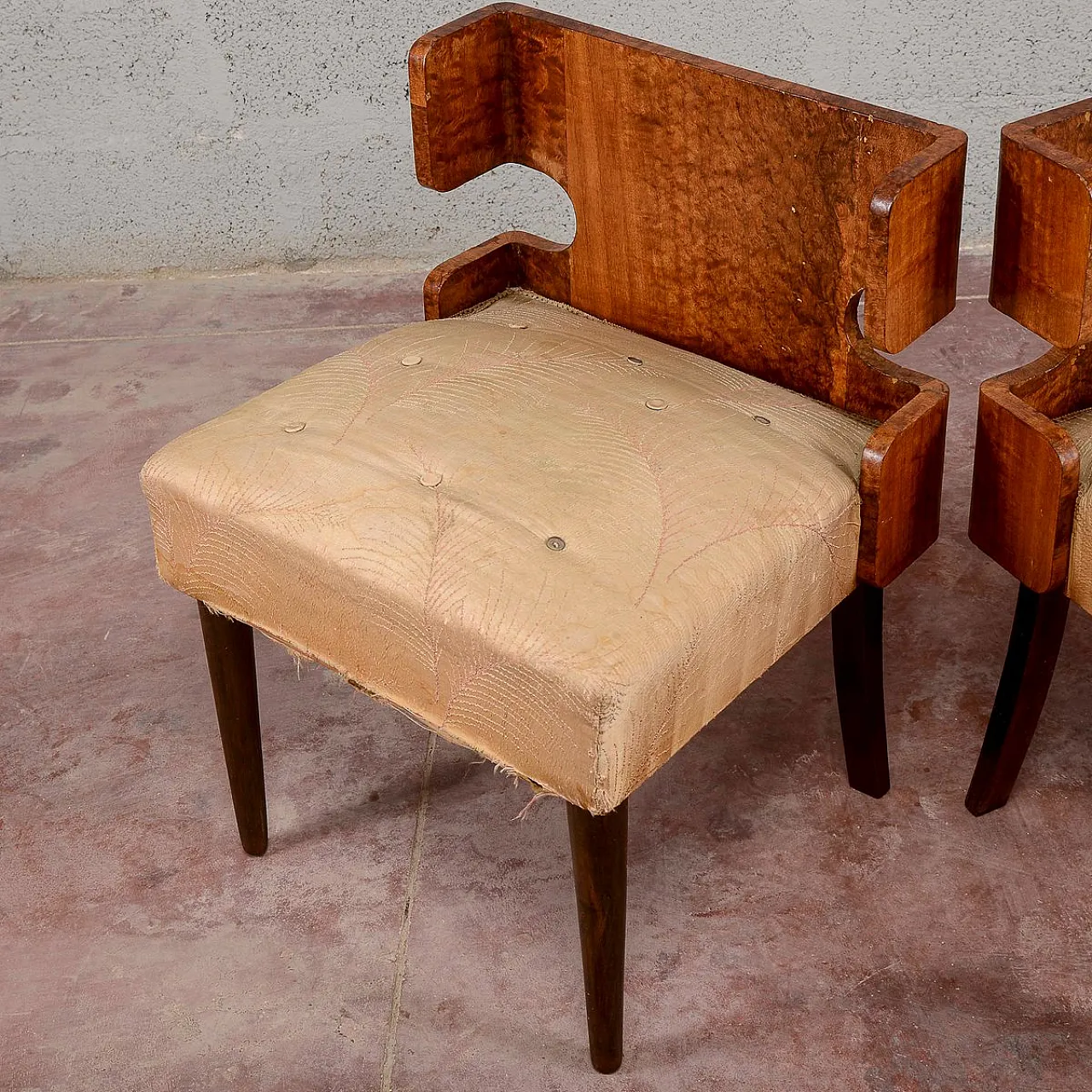 Pair of Art Deco armchairs, 1920s 10