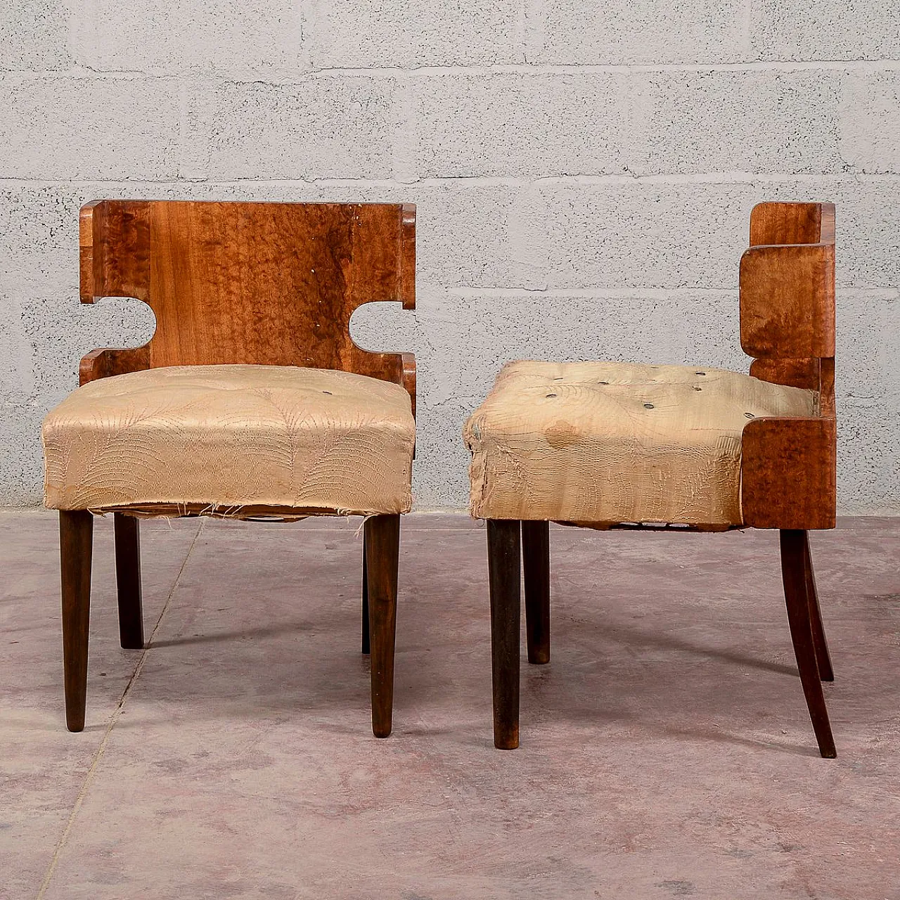 Pair of Art Deco armchairs, 1920s 11