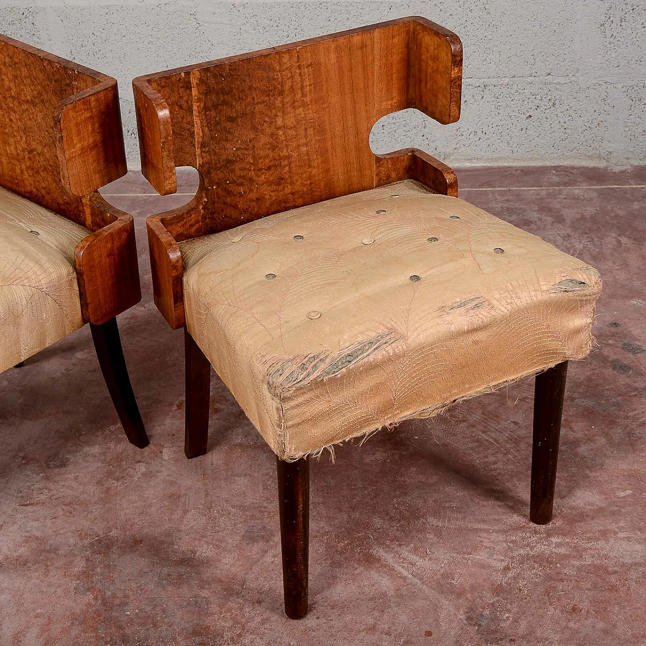 Pair of Art Deco armchairs, 1920s 13