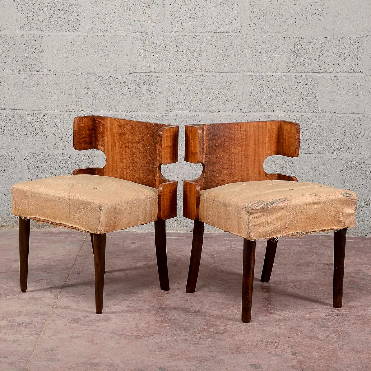 Pair of Art Deco armchairs, 1920s 14