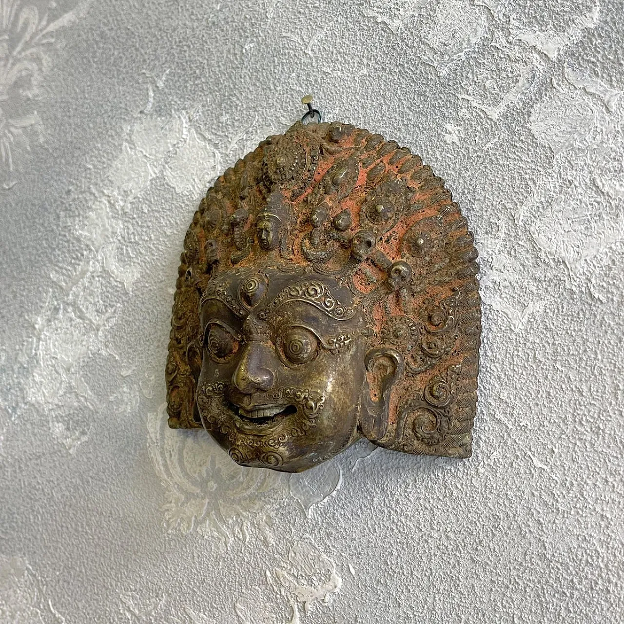 Bhairara, divinità del buddismo tibetano in bronzo, inizio '800 3