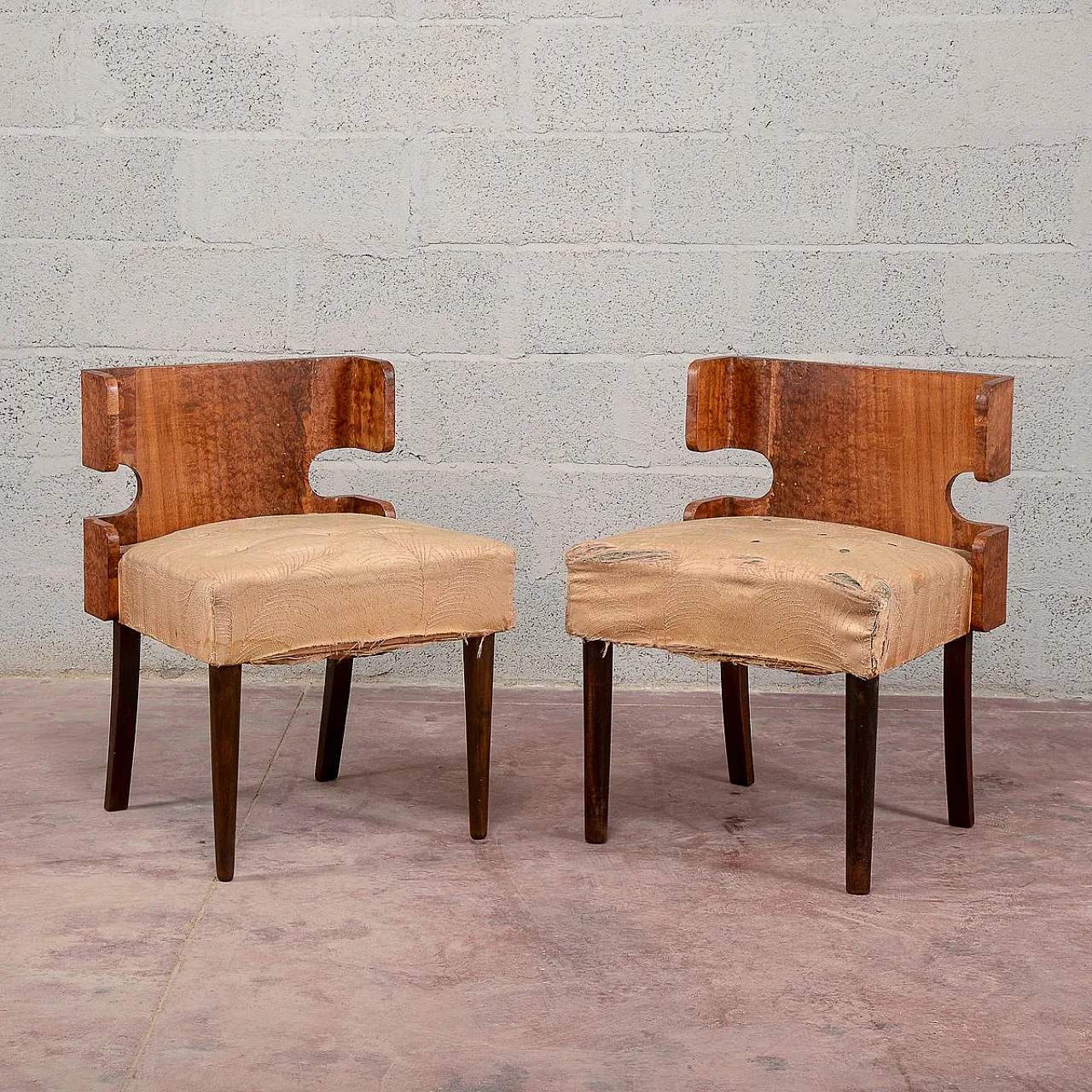 Pair of Art Deco armchairs, 1920s 20
