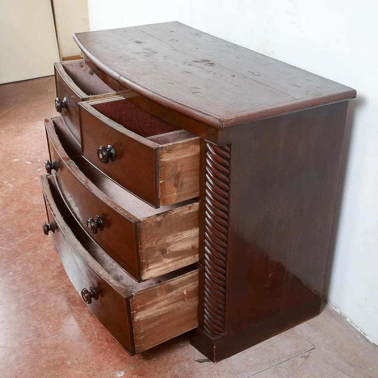 Mahogany dresser, early 20th century 5