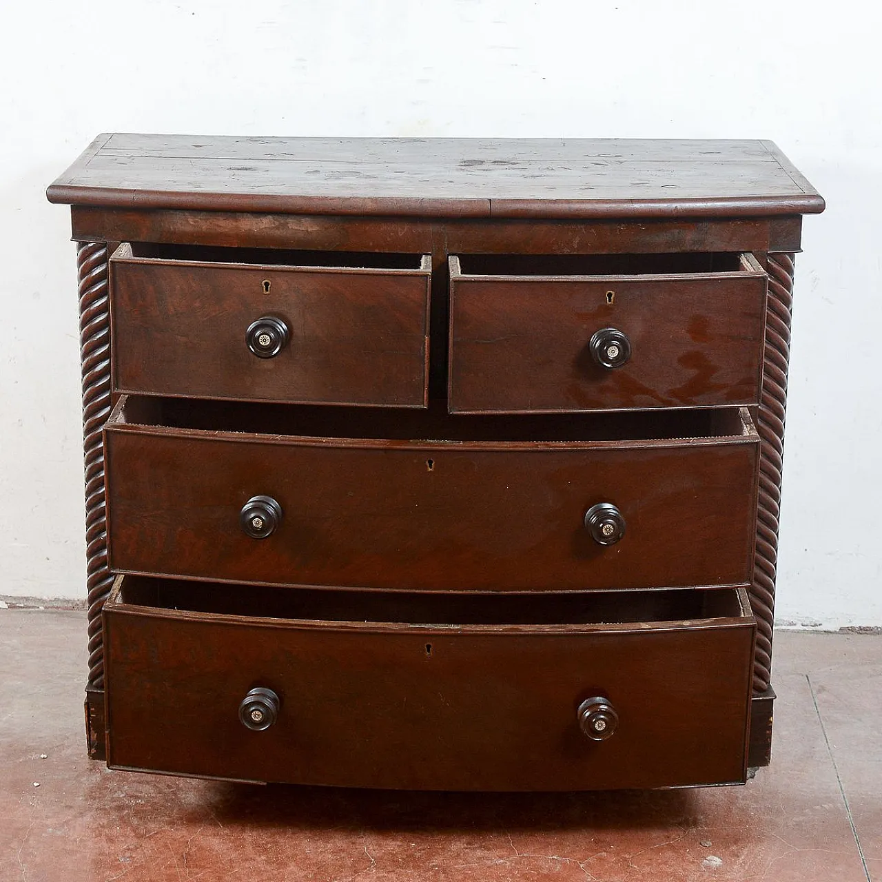 Mahogany dresser, early 20th century 6