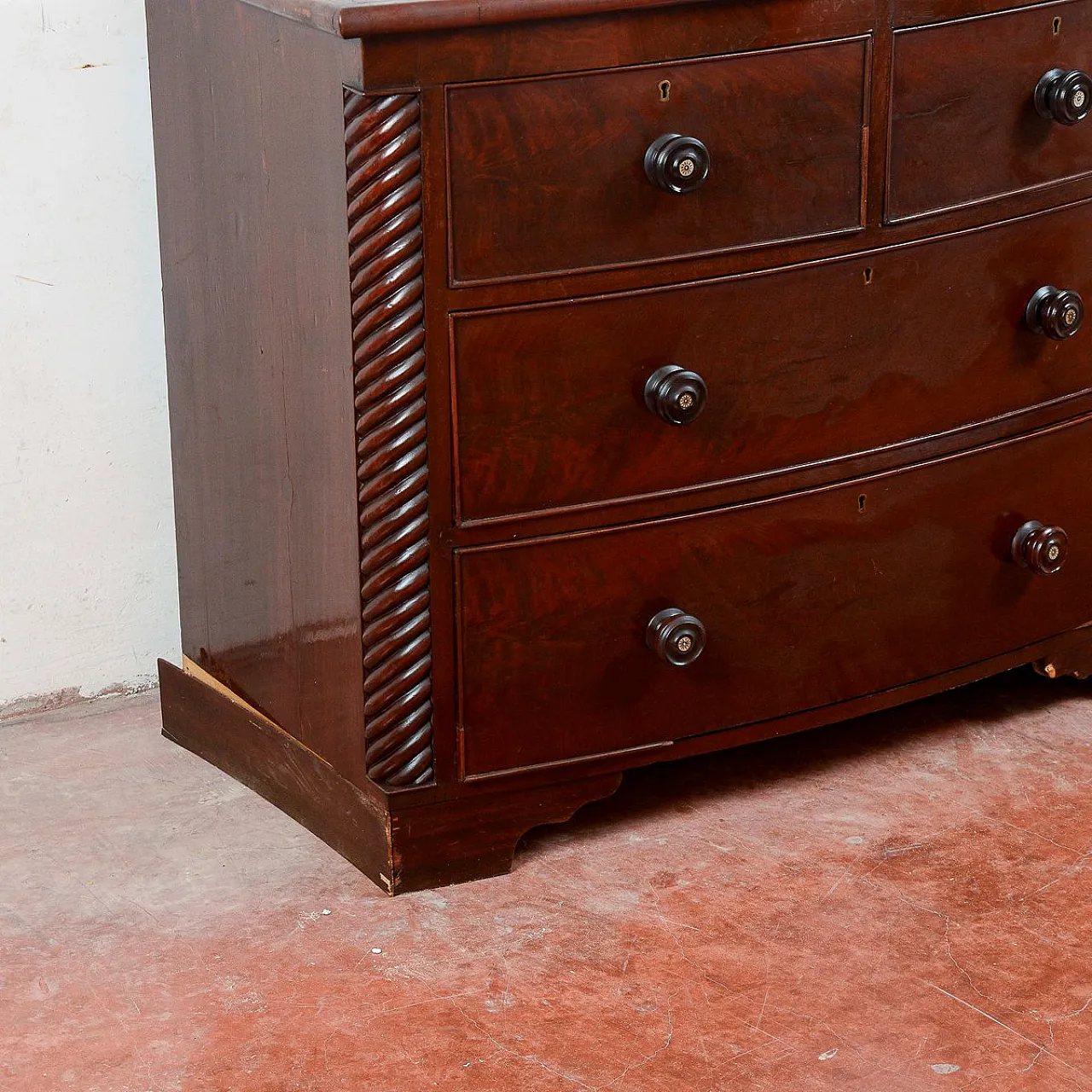 Mahogany dresser, early 20th century 9