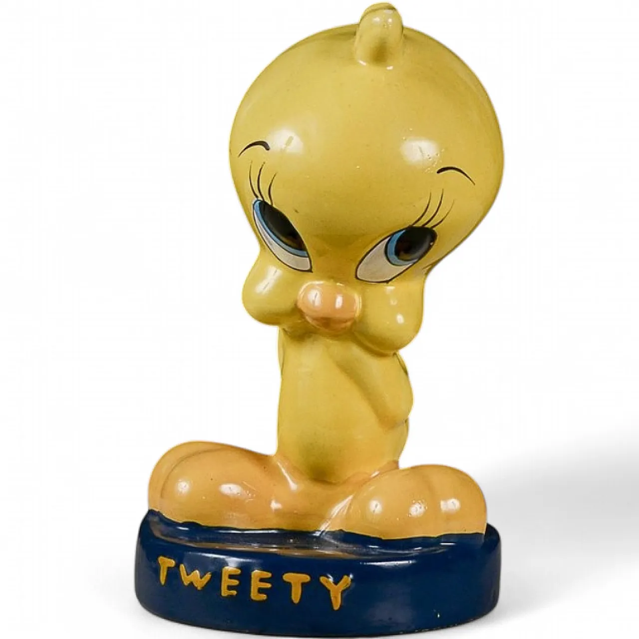 Titti sculpture Piggy bank with tweety inscription, 2000s 10