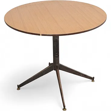 Round bar table, 1970s