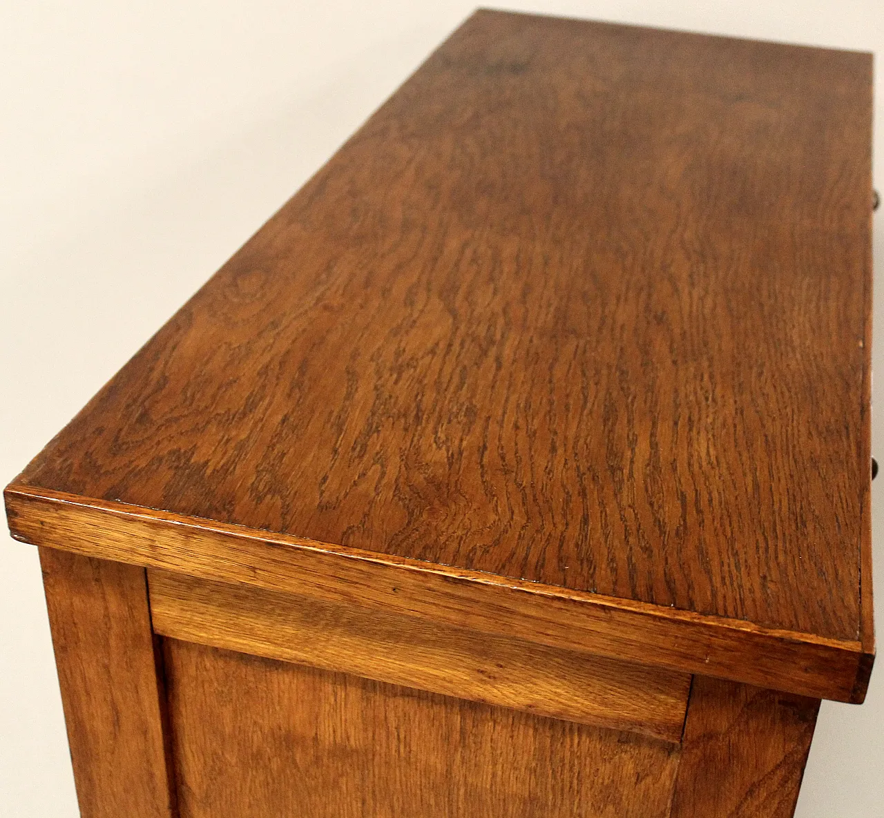 Filing cabinet with oak archive filing shutter, early 1900s 7