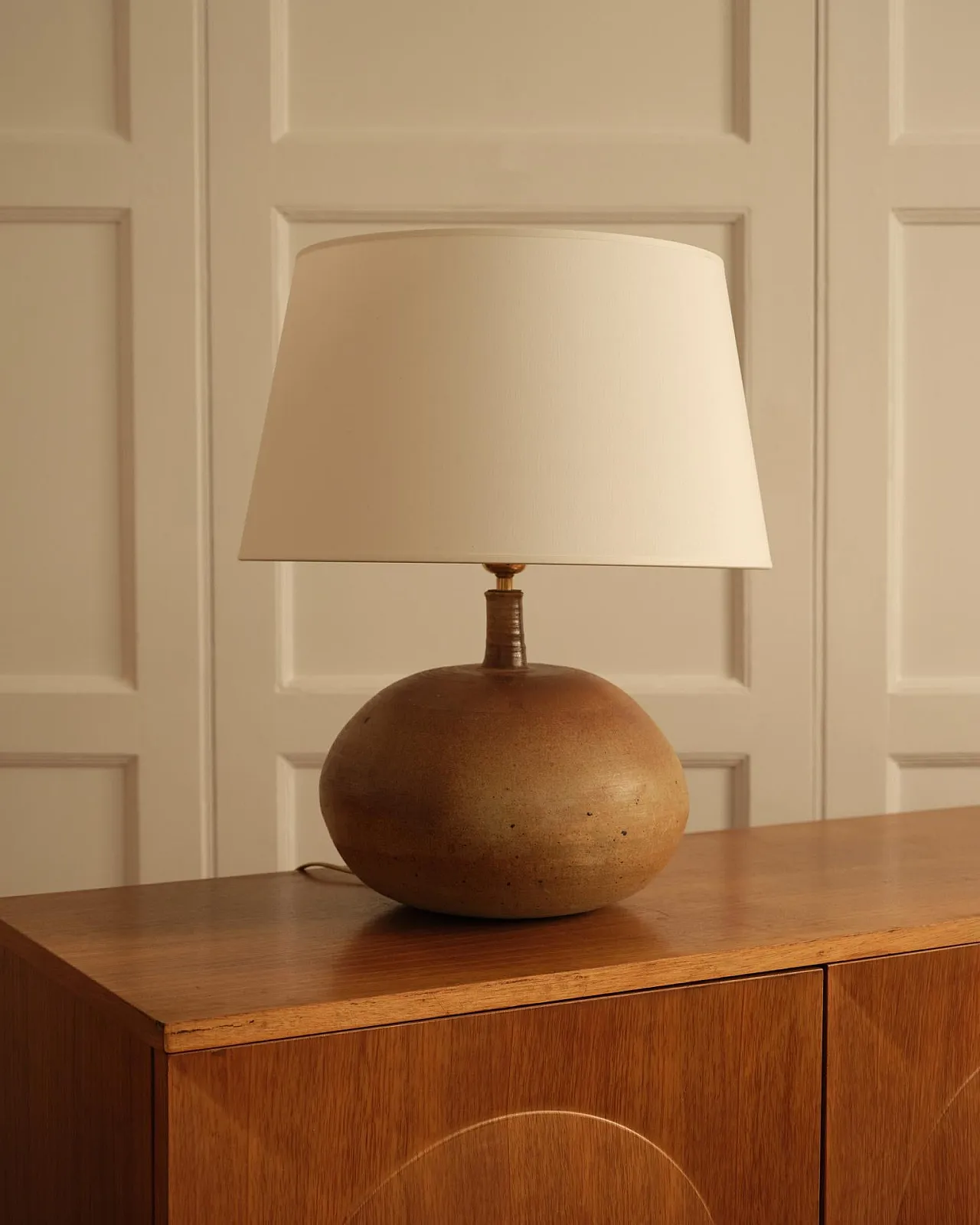 Ceramic lamp La Borne by Pierre Digan, 20th century 2