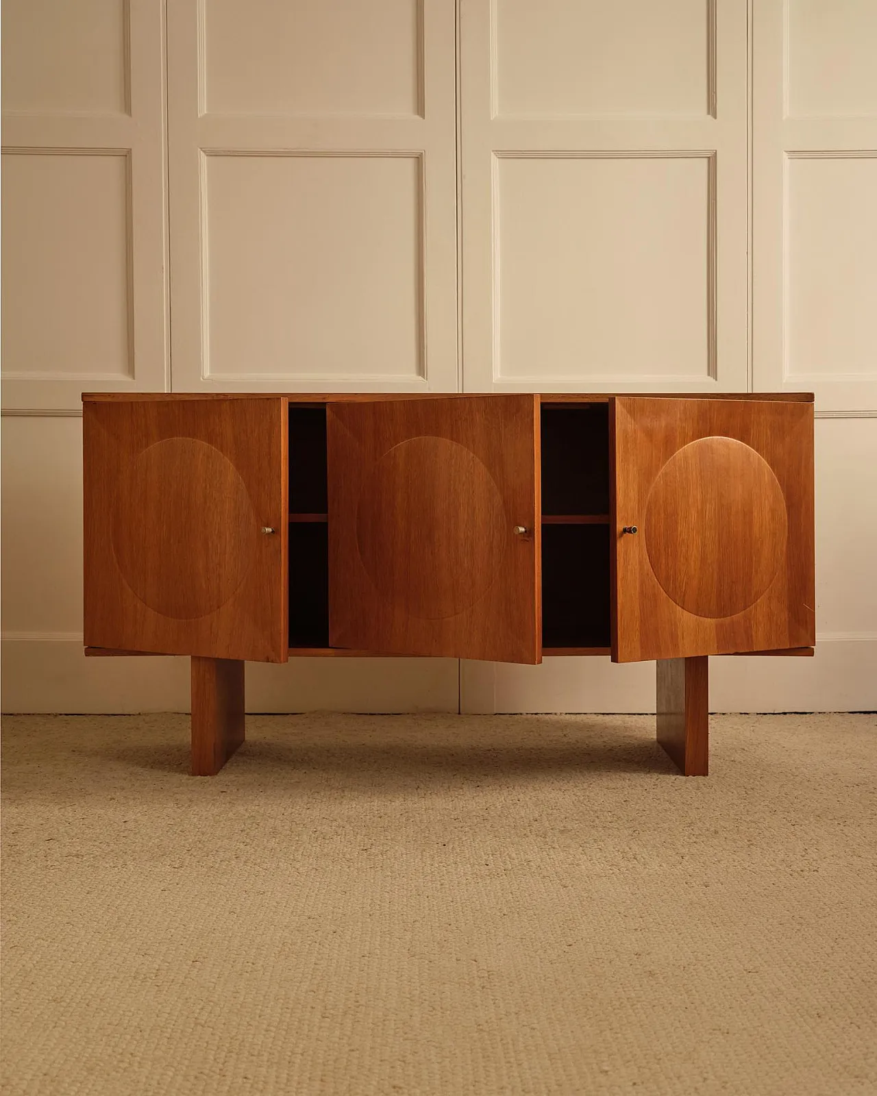 Wooden sideborard, 1960s 5