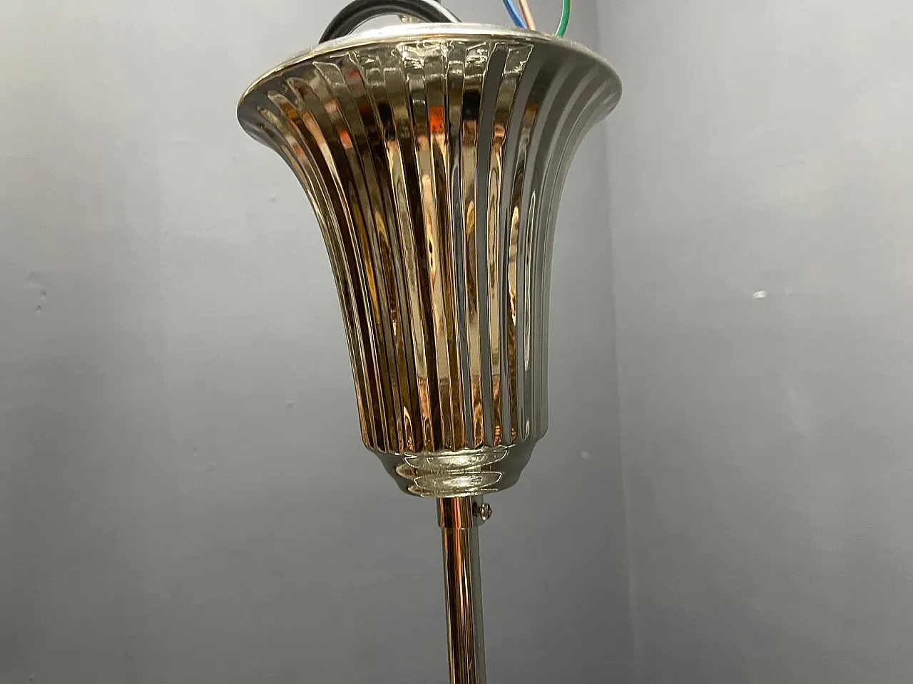 Large Murano glass chandelier, Italy, 1980s 5