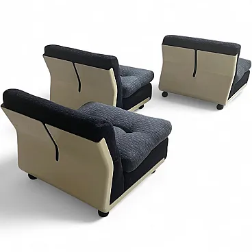 Amanta 3 elements by Mario Bellini for C&B Italia, 70s