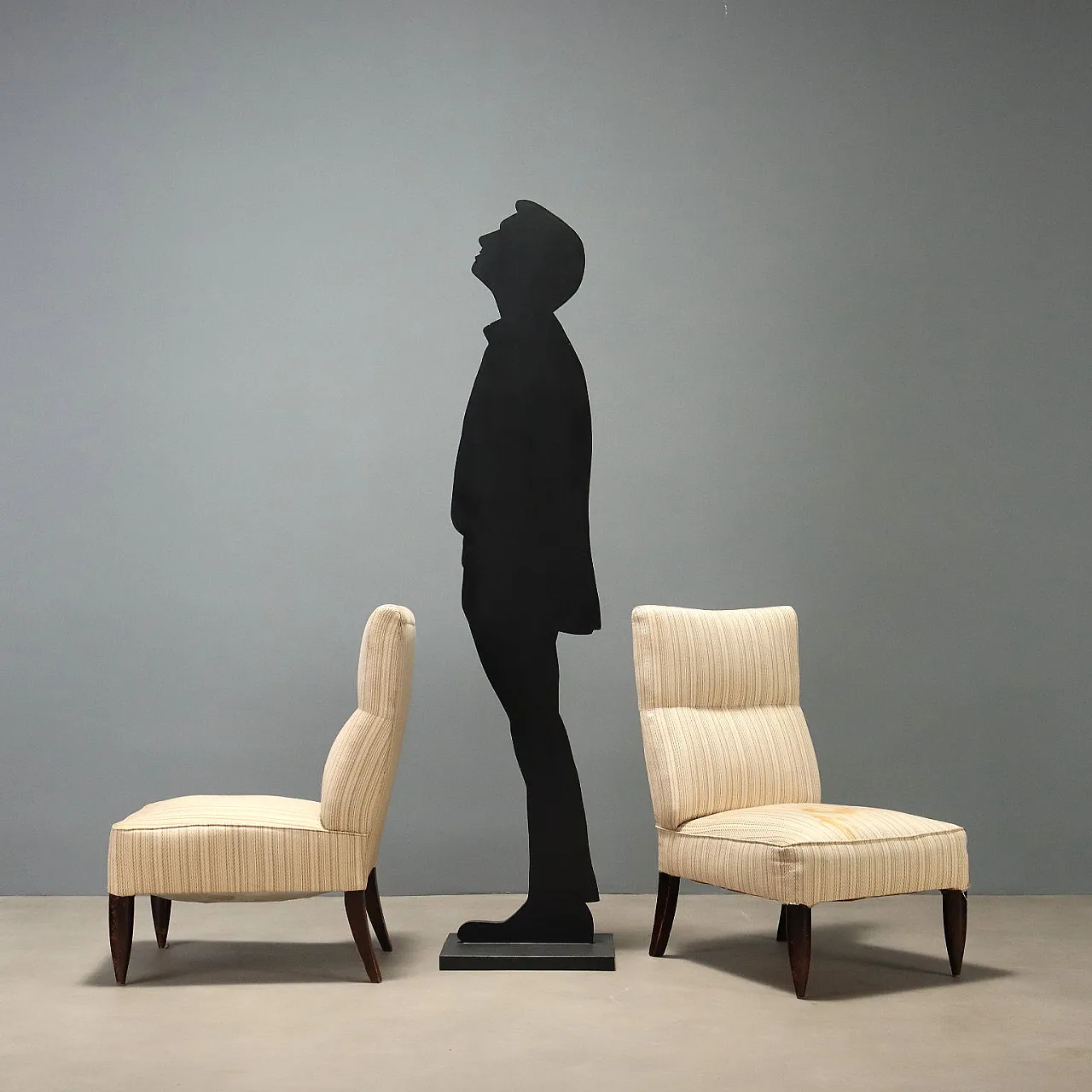 Pair of armchairs, mid-20th century 2