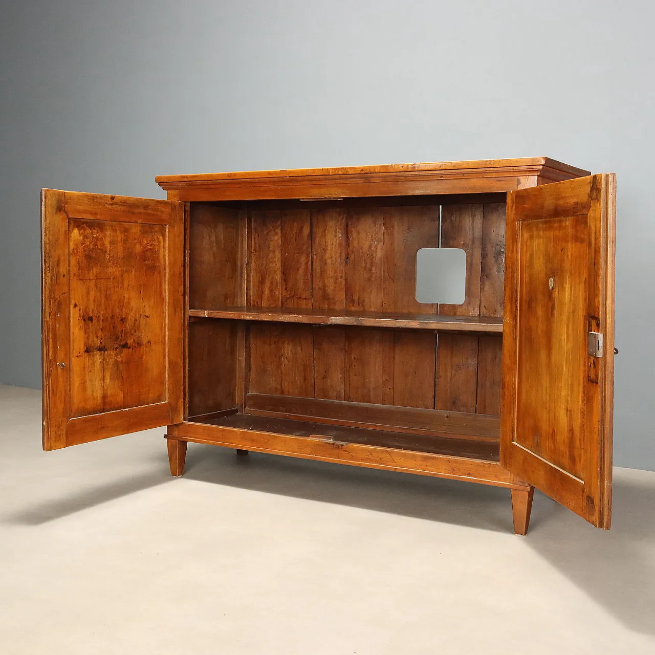 Directorio sideboard in walnut-stained poplar, 19th century 3