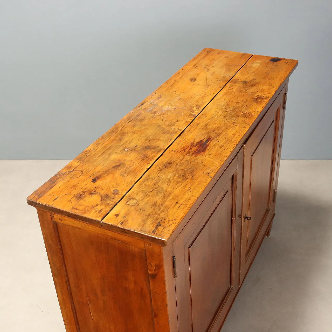 Directorio sideboard in walnut-stained poplar, 19th century 7