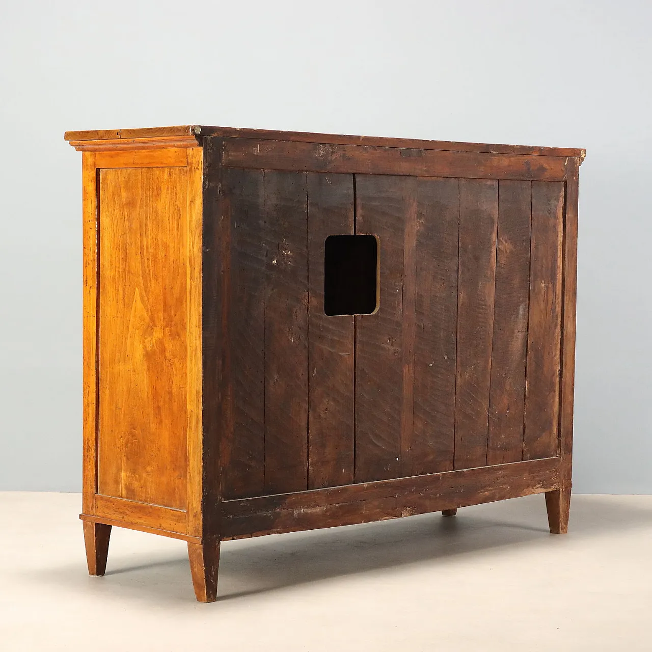 Directorio sideboard in walnut-stained poplar, 19th century 8