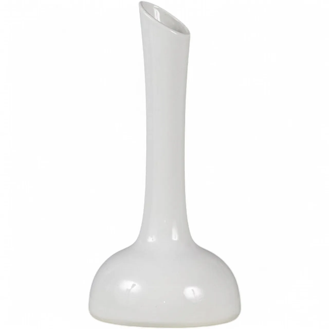 White ceramic vase by Rometti, 1960s 10