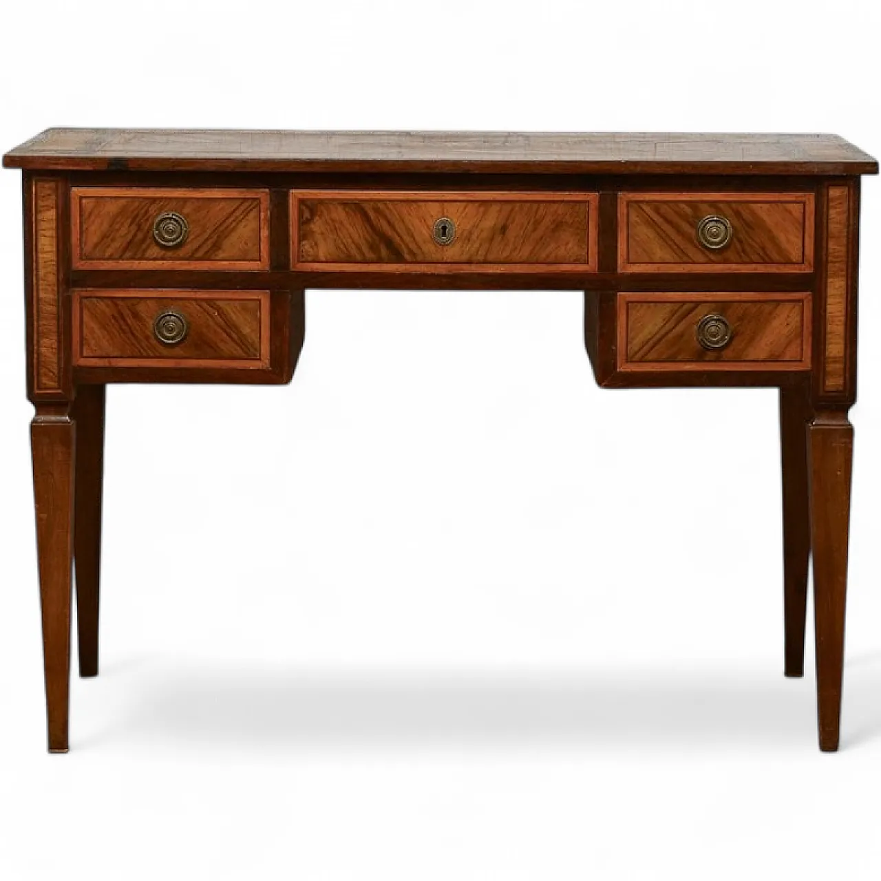 Center desk in wood, 19th century 21