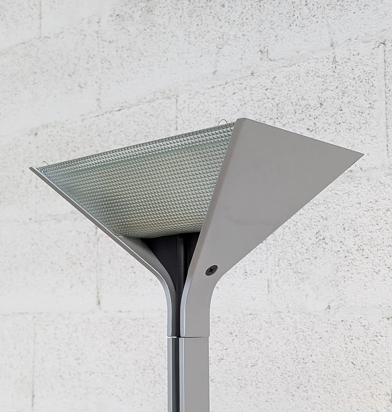 Gray Papillona floor lamp by Tobia Scarpa for Flos 70s 7