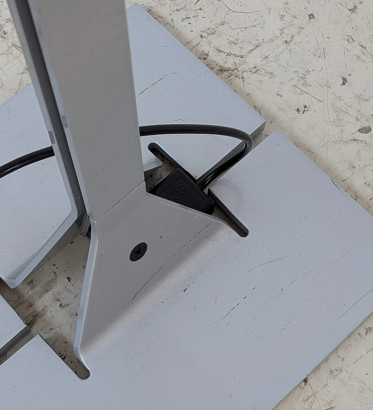 Gray Papillona floor lamp by Tobia Scarpa for Flos 70s 8