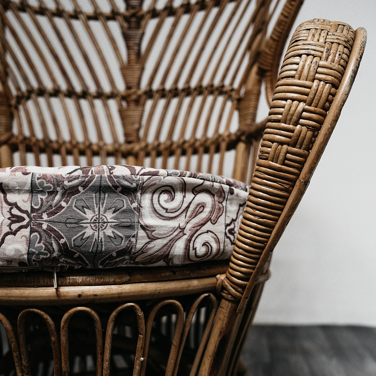 Armchair by Lio Carminati for Bonacina Vimini, 1950s 9