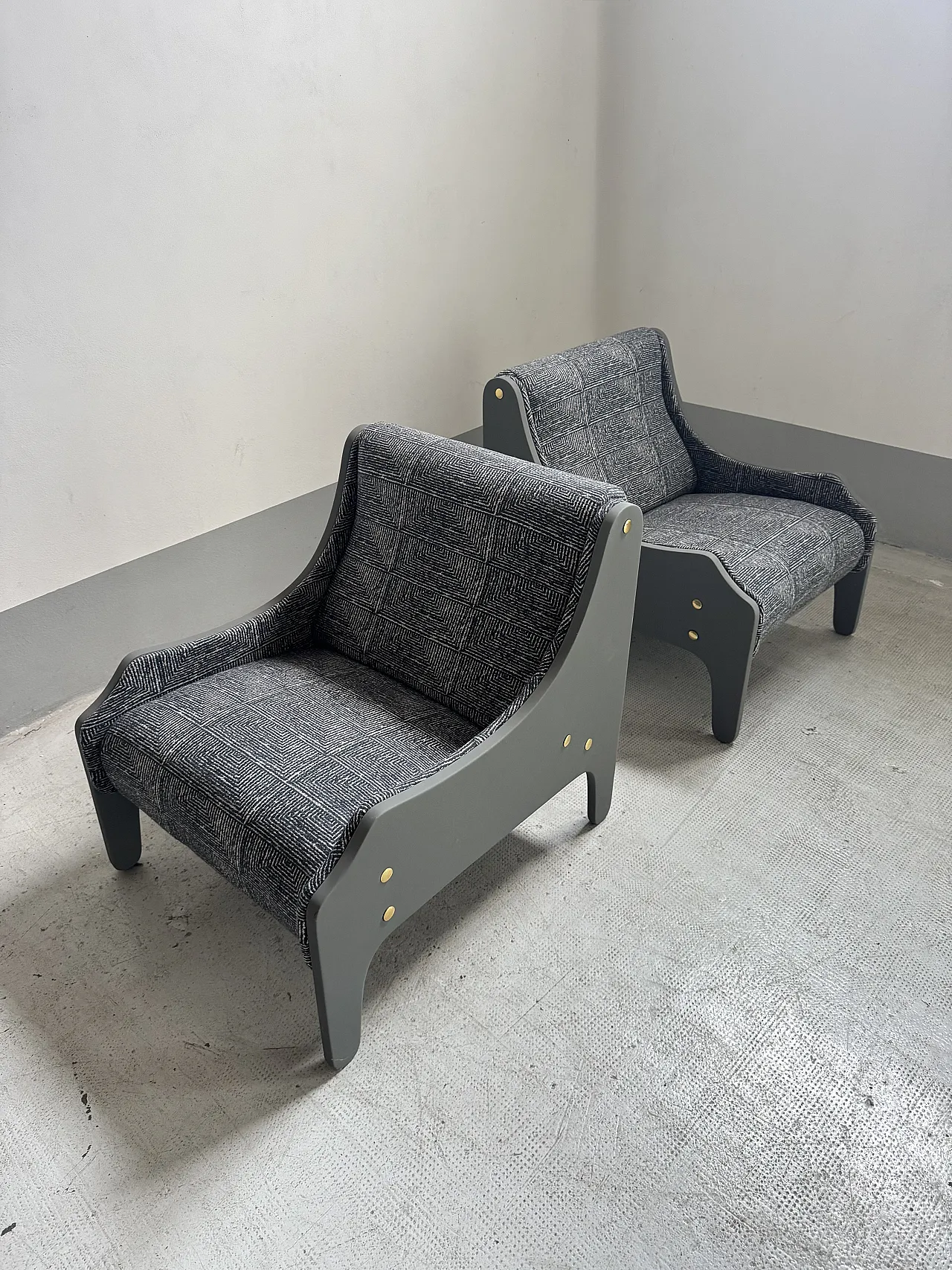 Pair of Armchairs, Milord by Marco Zanuso for Arflex style, 1960s 6