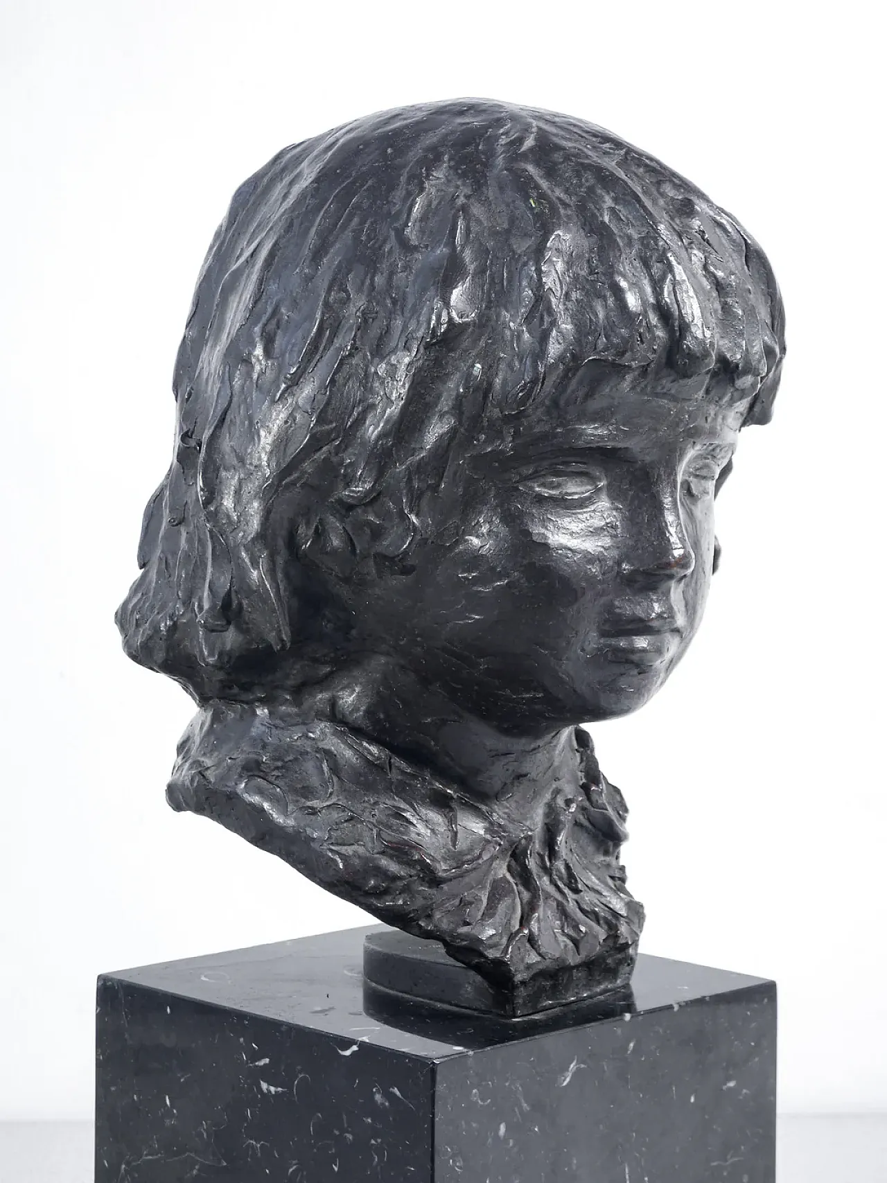 Coco, scultura in bronzo di Renoir, primo '900 2