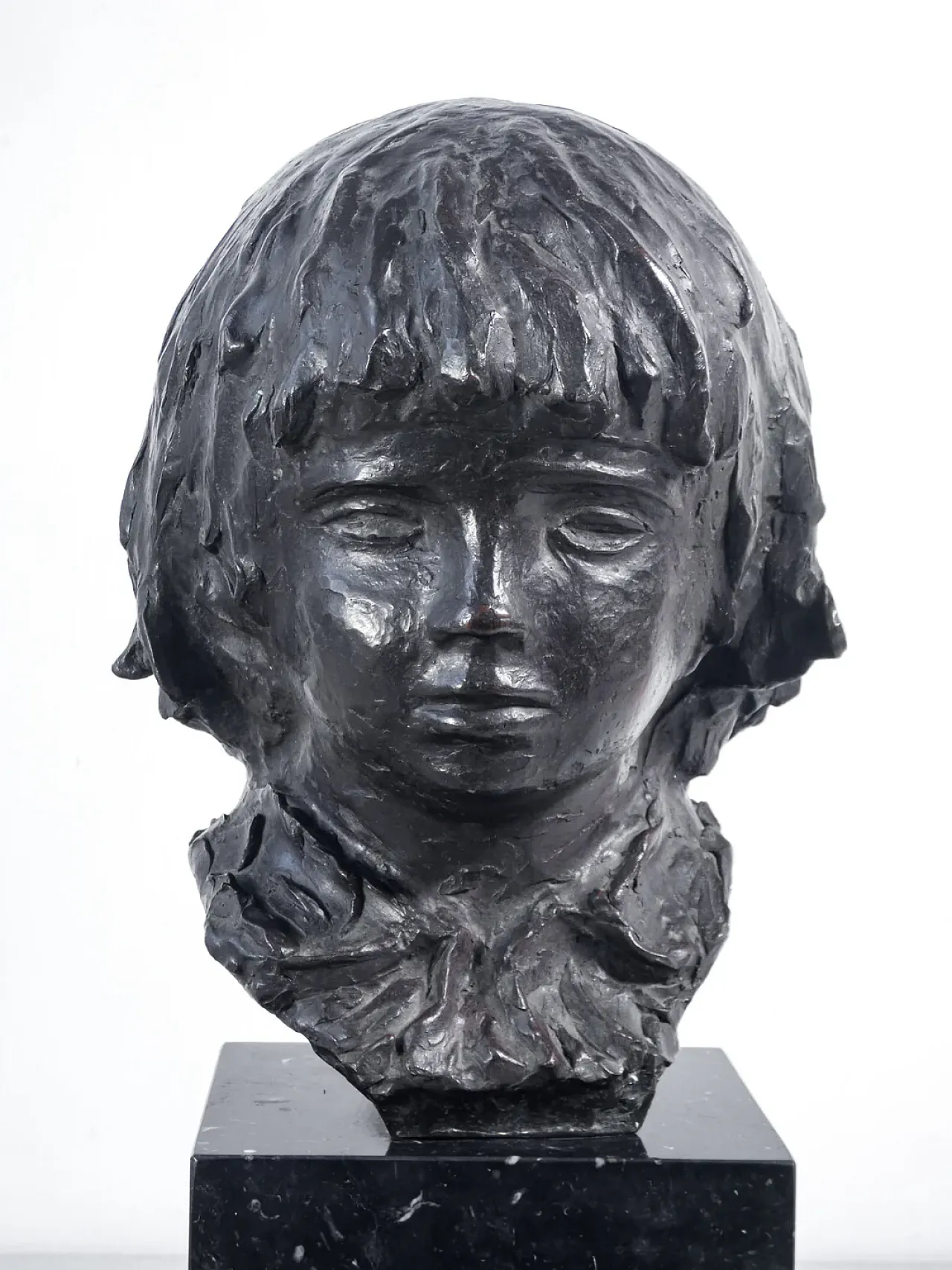 Coco, scultura in bronzo di Renoir, primo '900 4