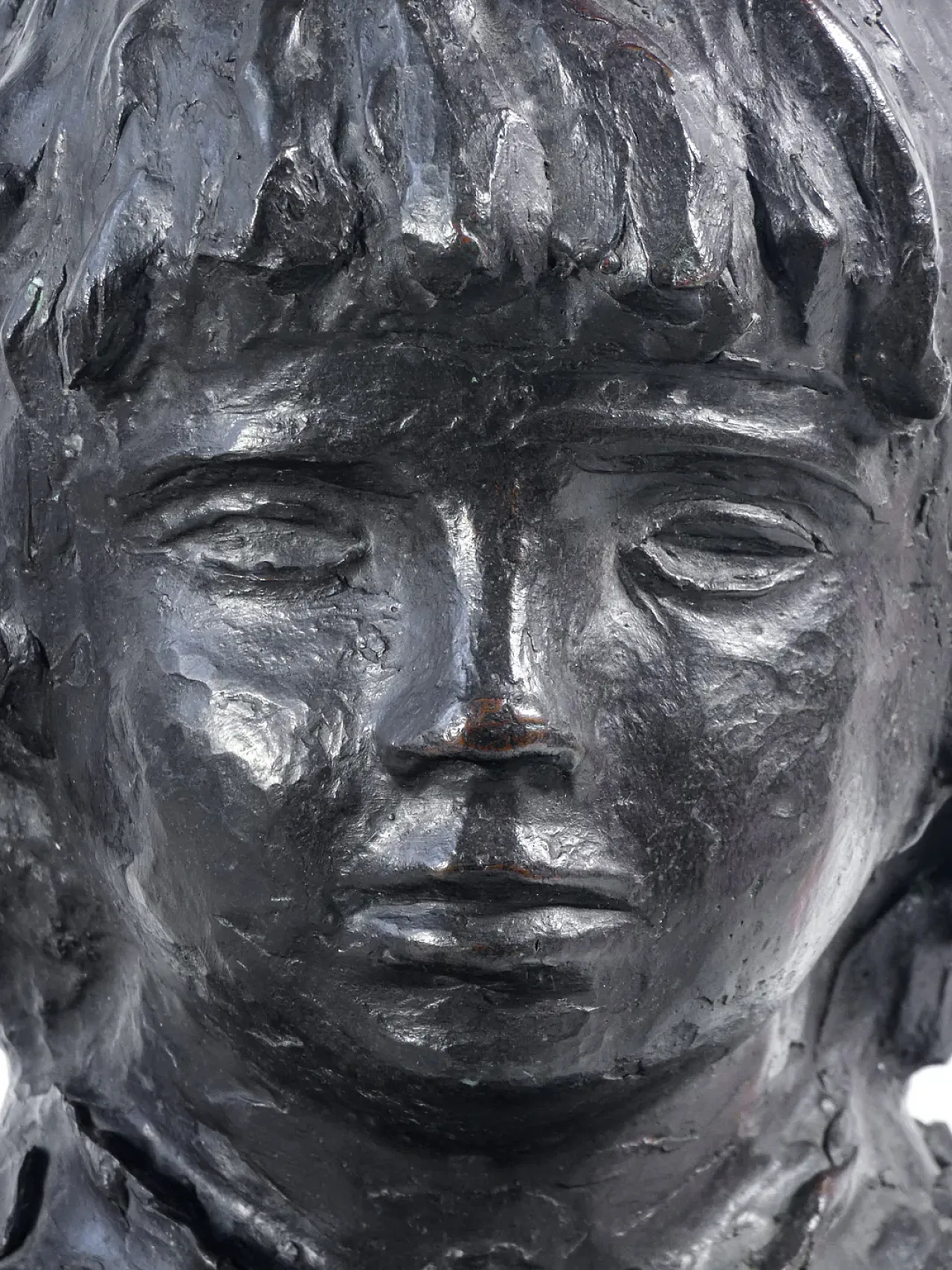 Coco, scultura in bronzo di Renoir, primo '900 5