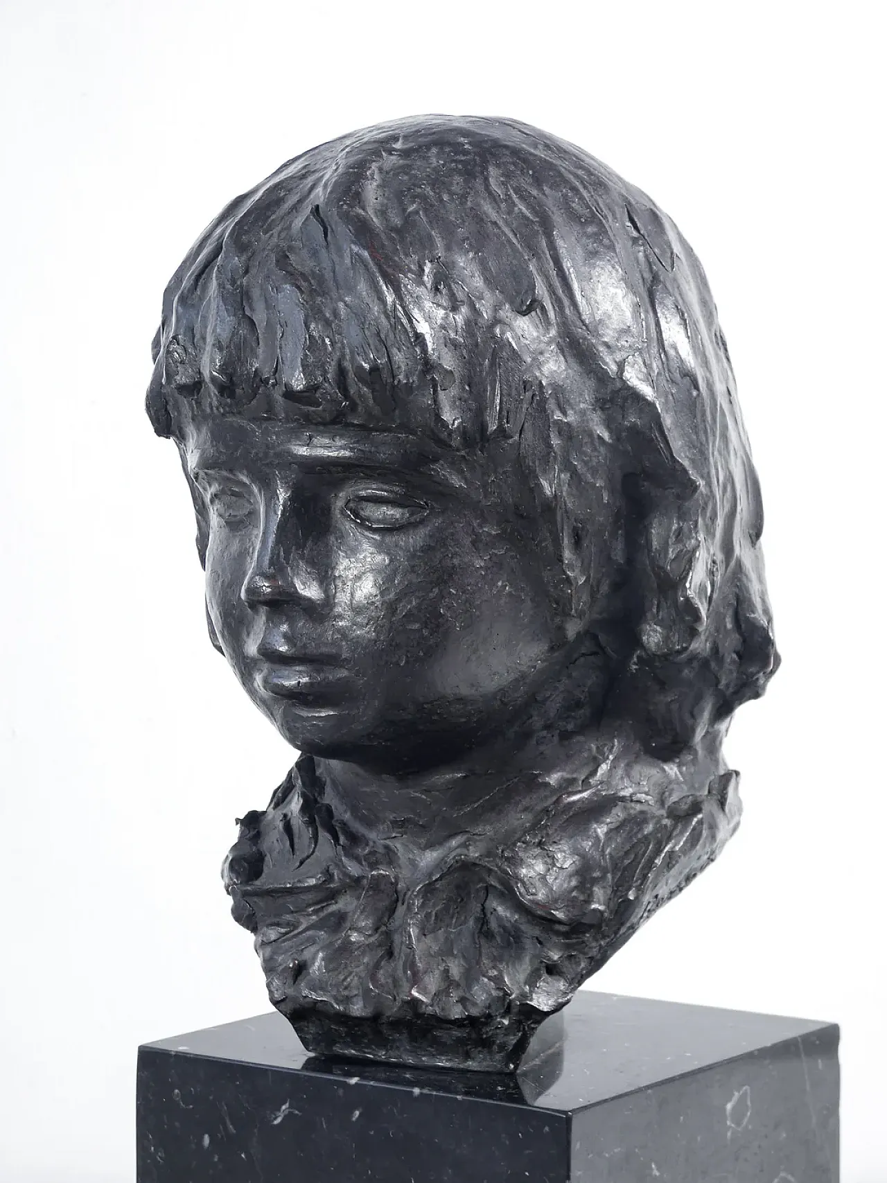 Coco, scultura in bronzo di Renoir, primo '900 6