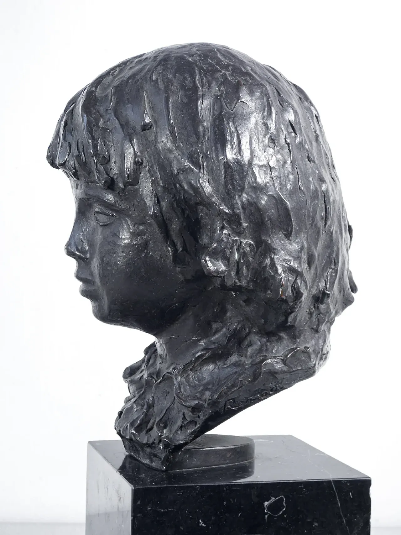Coco, scultura in bronzo di Renoir, primo '900 7