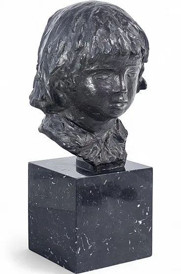 Coco, scultura in bronzo di Renoir, primo '900
