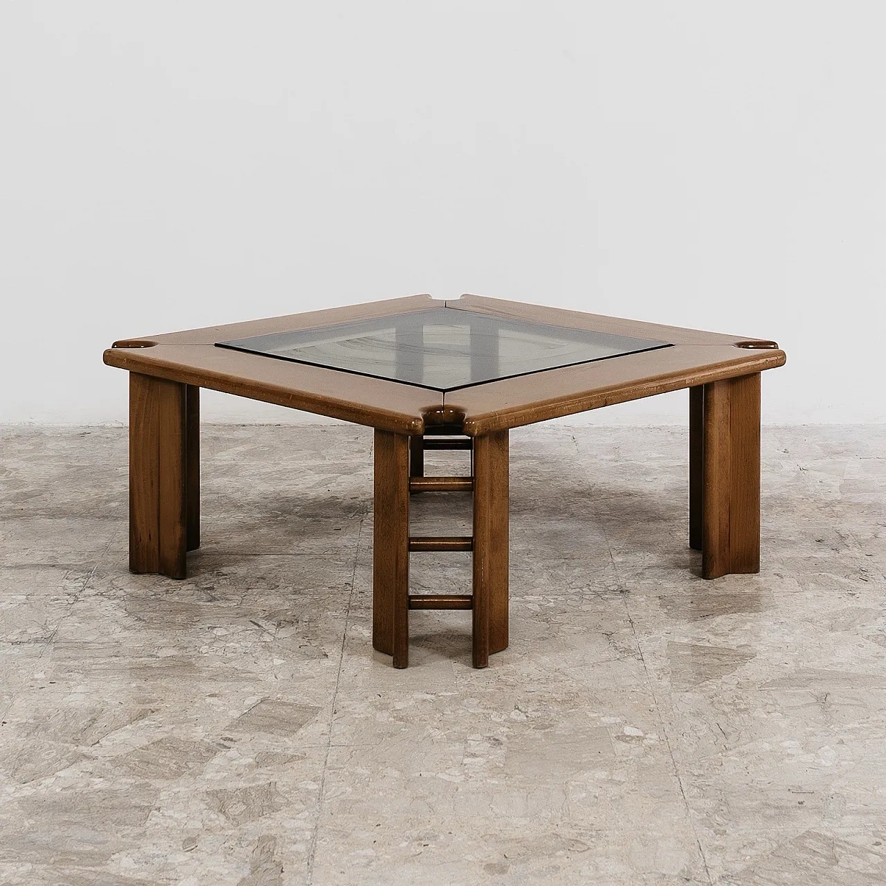 Coffee Table Afra & Tobia Scarpa Style, 70s 2