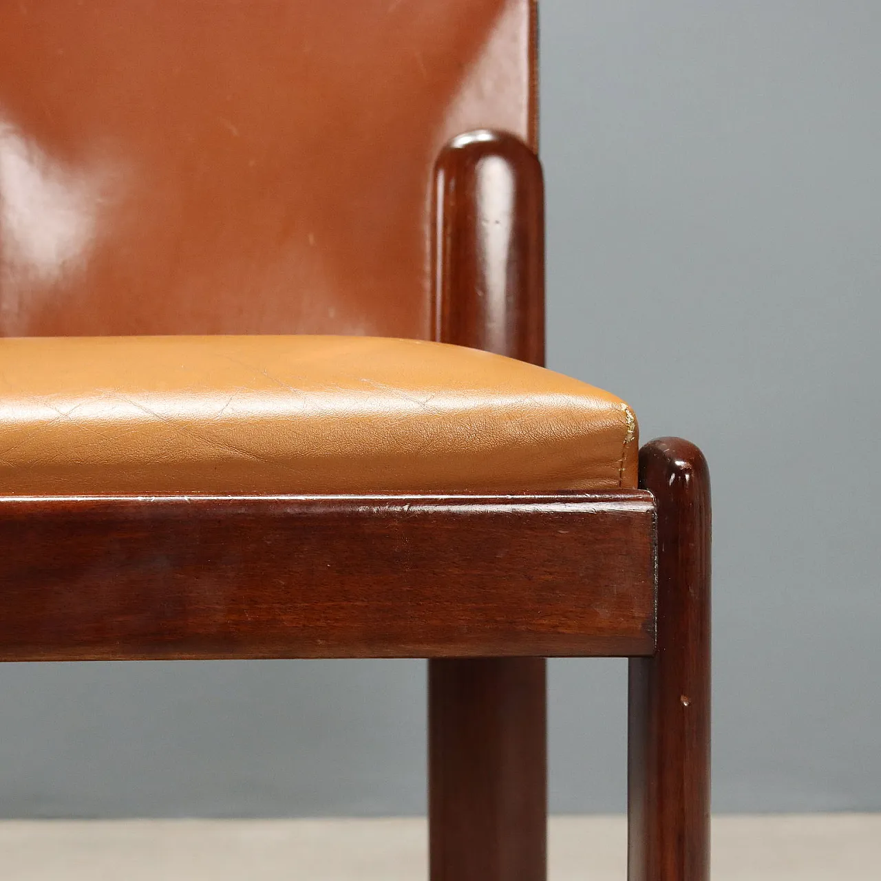8 Chairs by Silvio Coppola for Bernini, 1960s 5