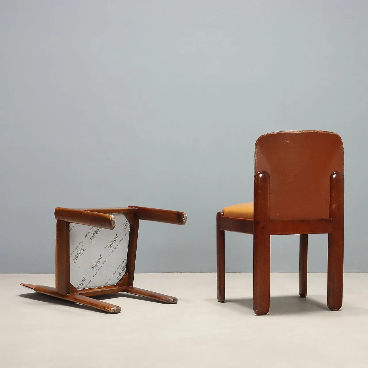 8 Chairs by Silvio Coppola for Bernini, 1960s 9