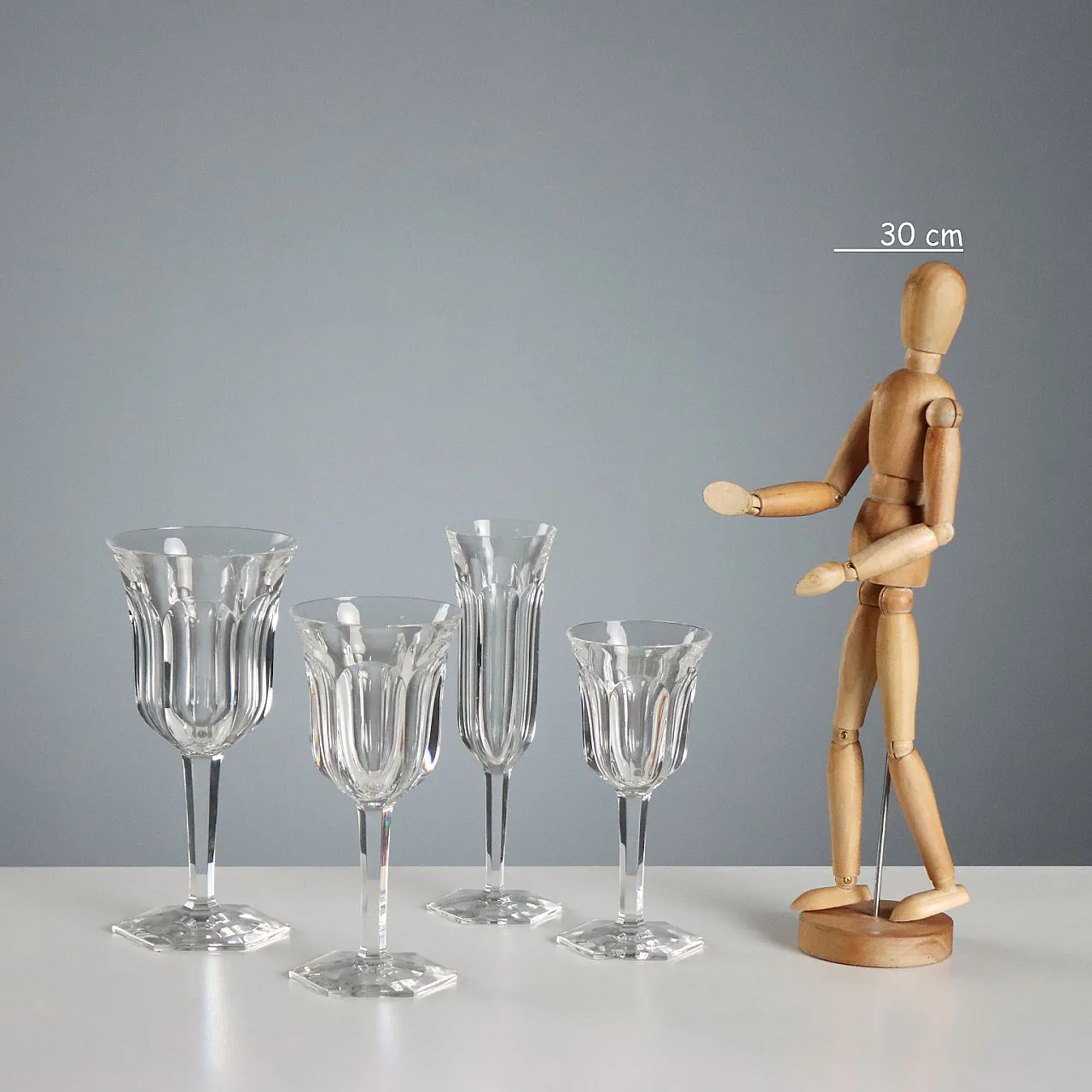 Baccarat Manufacture stemware service, 20th century 2