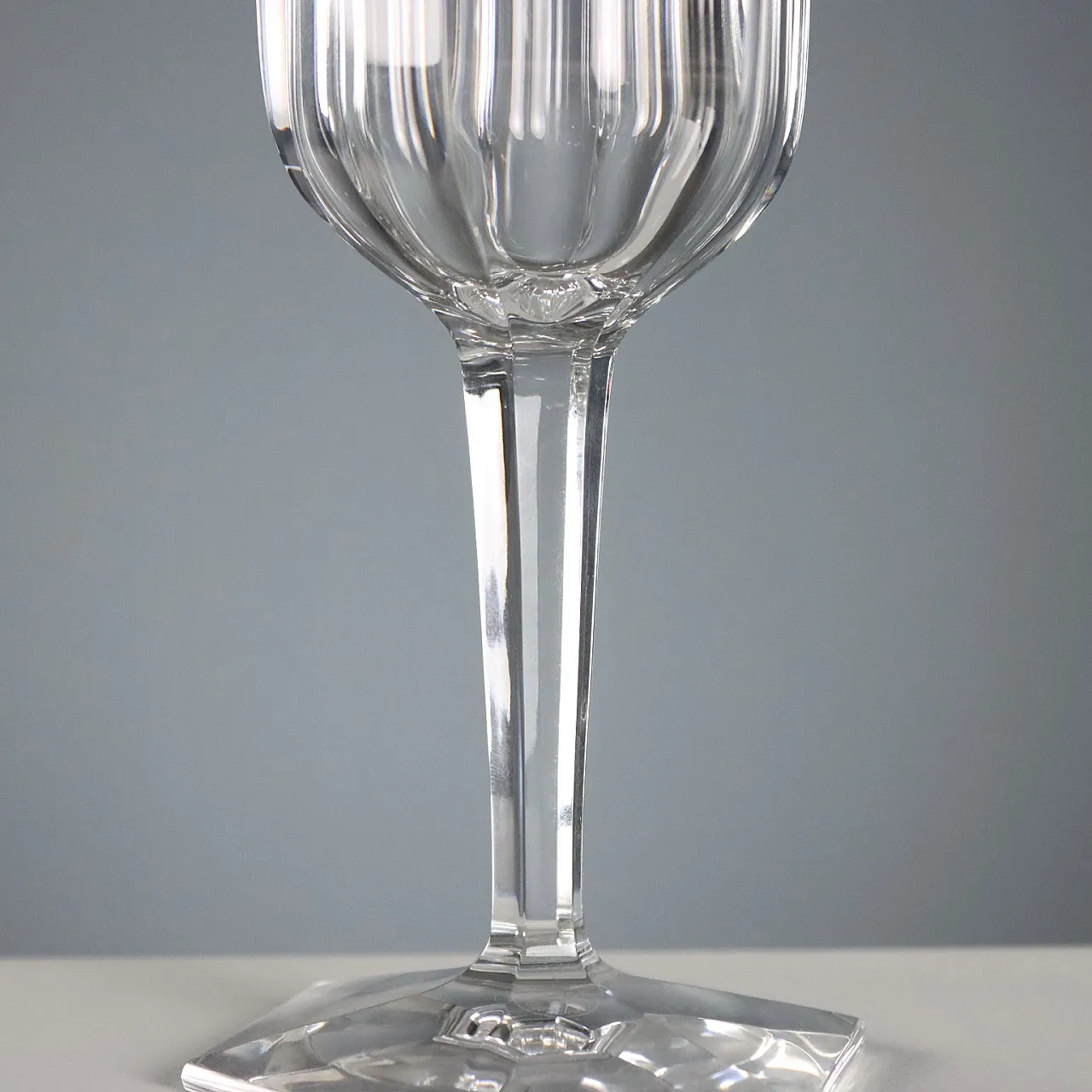 Baccarat Manufacture stemware service, 20th century 7