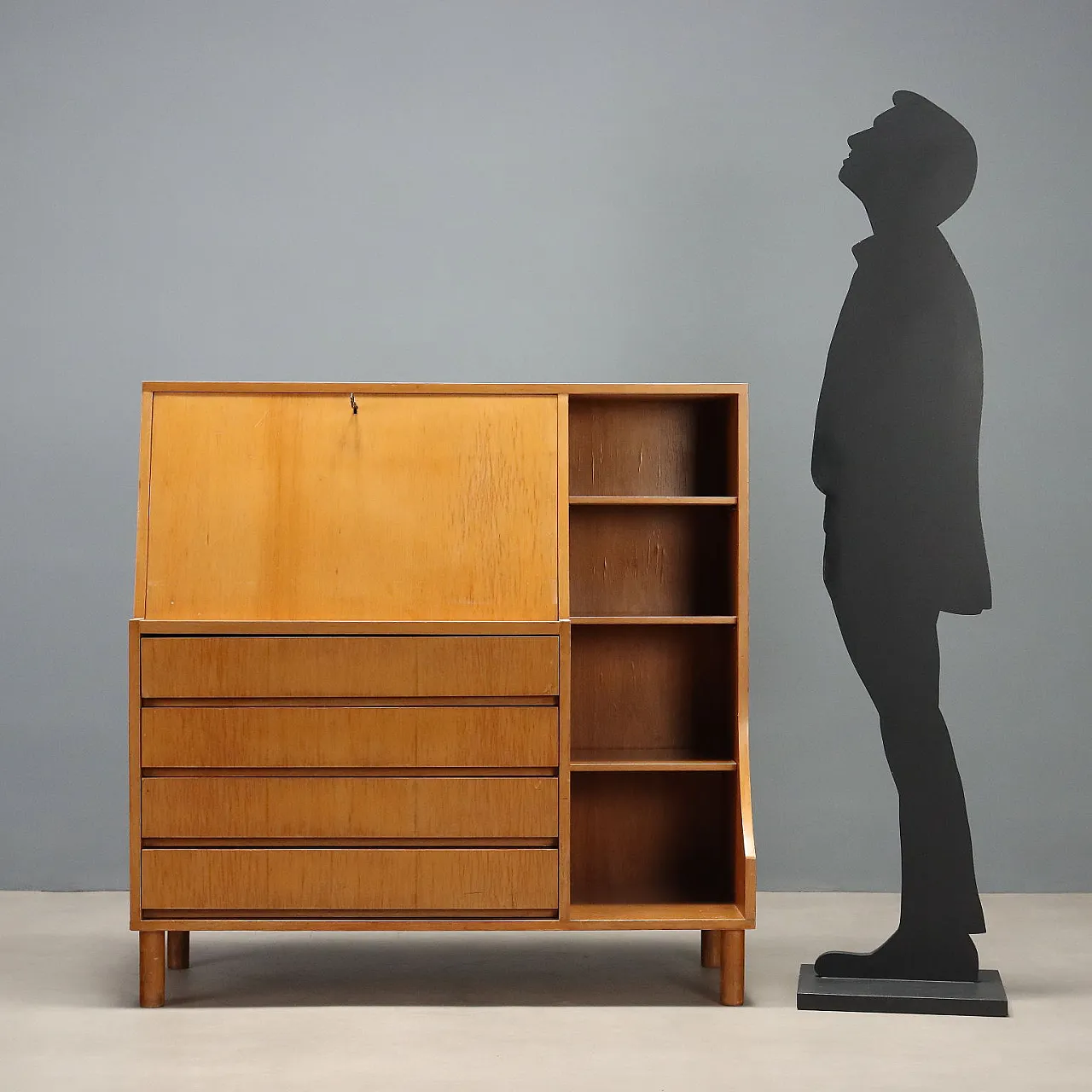 Furniture in maple with flap, 1960s 2
