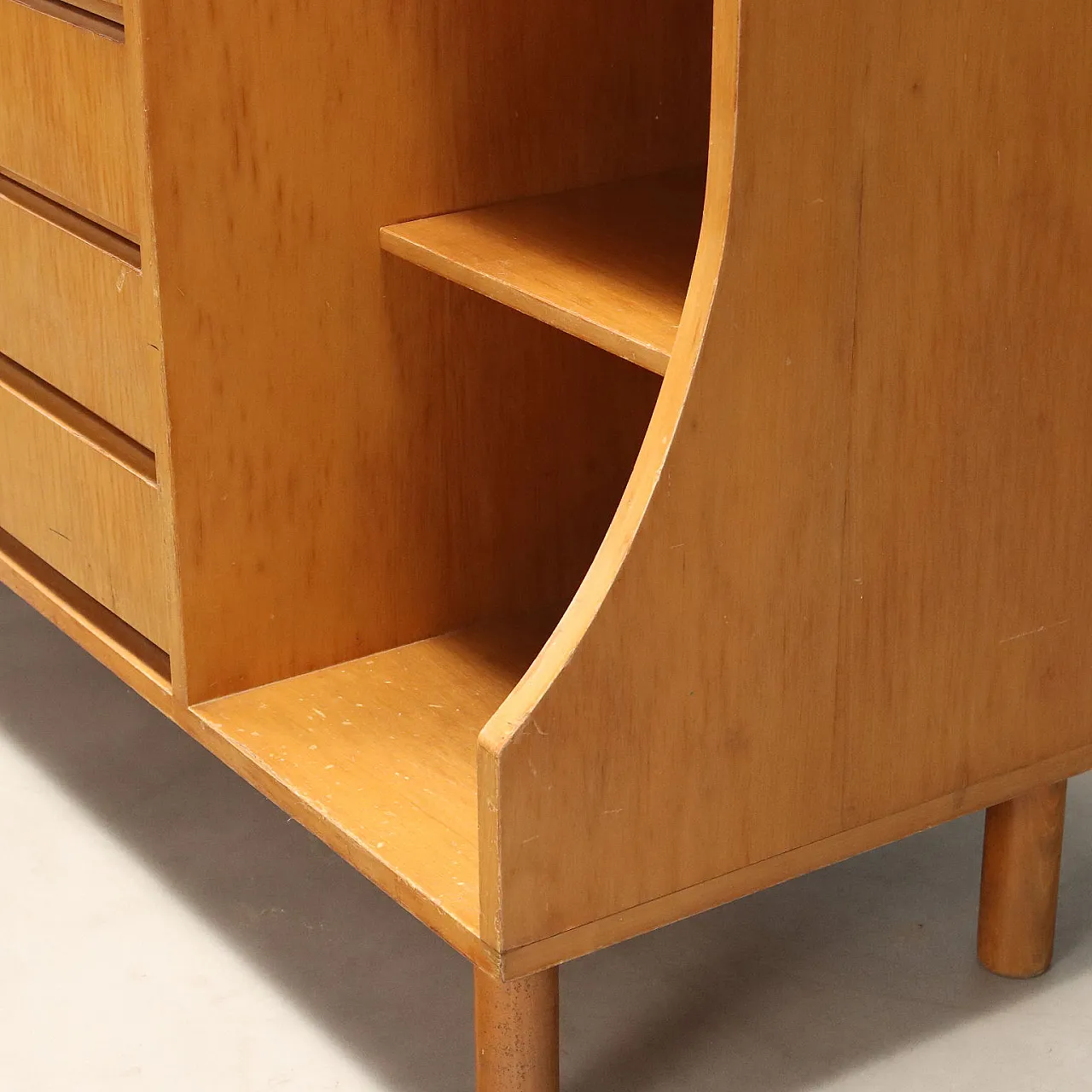 Furniture in maple with flap, 1960s 6
