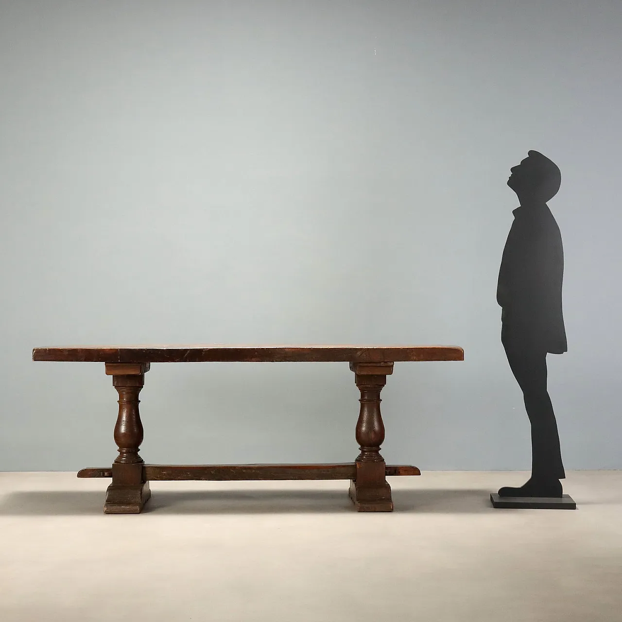 Chestnut table, late 19th century 2