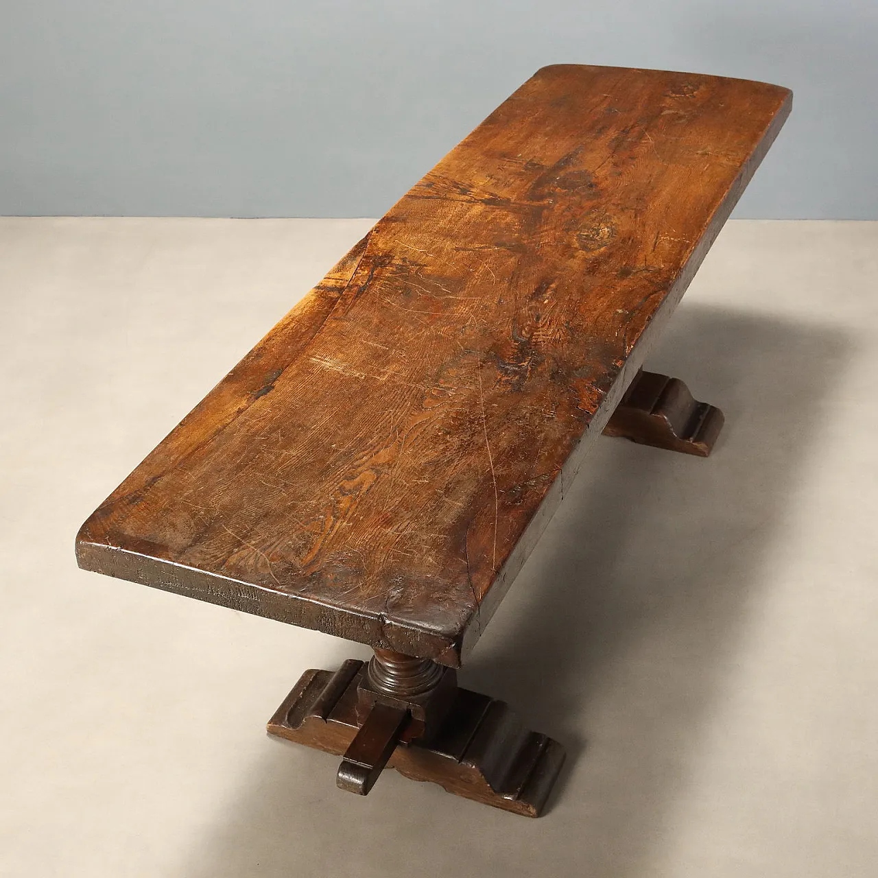 Chestnut table, late 19th century 7