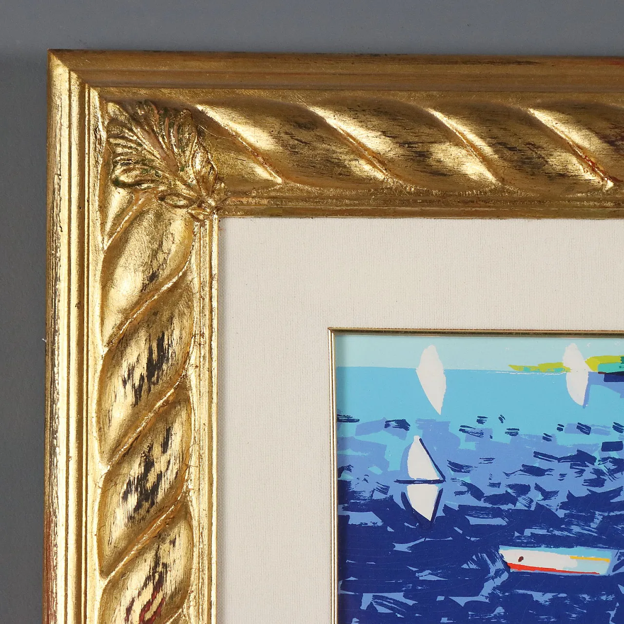 Spring on the Amalfi coast by Athos Faccincani, 20th century 9