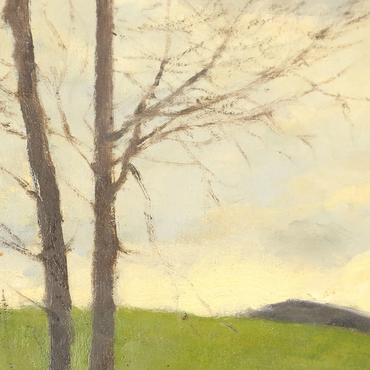 Glimpse of the Lombardy countryside by Eugenio Spreafico, 19th century 5