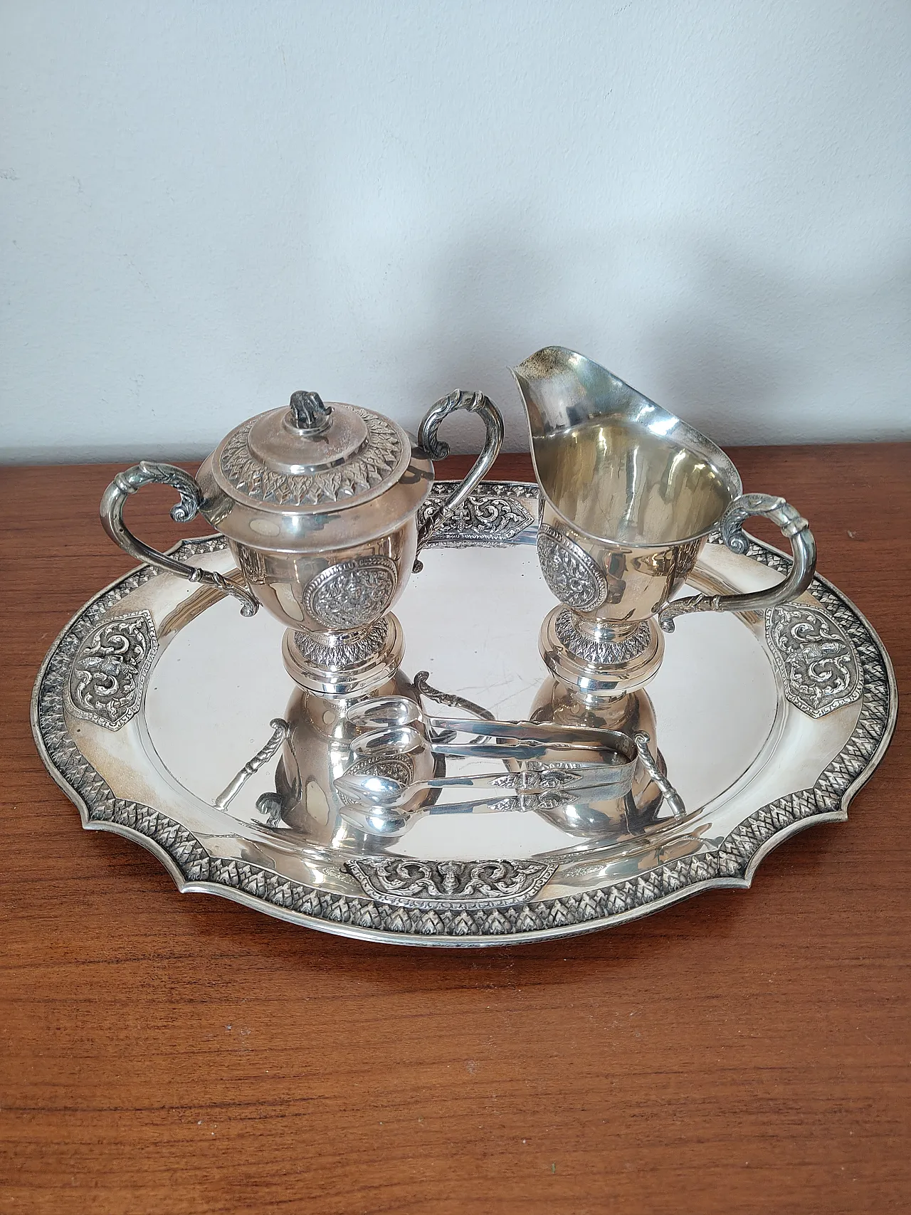 Silver tea set 5